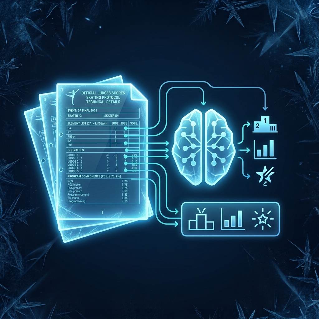 AI-Assisted Protocol Scraper & Database Illustration